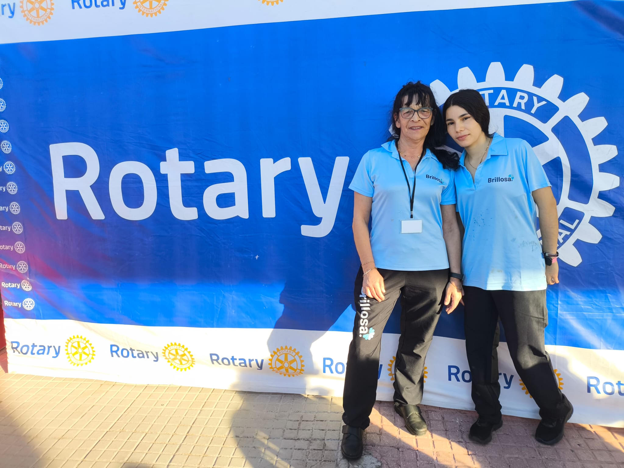El equipo Brillosa colabora en el evento benéfico del Rotary Palma Mediterrànea